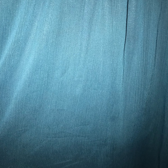 Sold Express Navy Sheer Flowy Dress - Picture 3 of 4